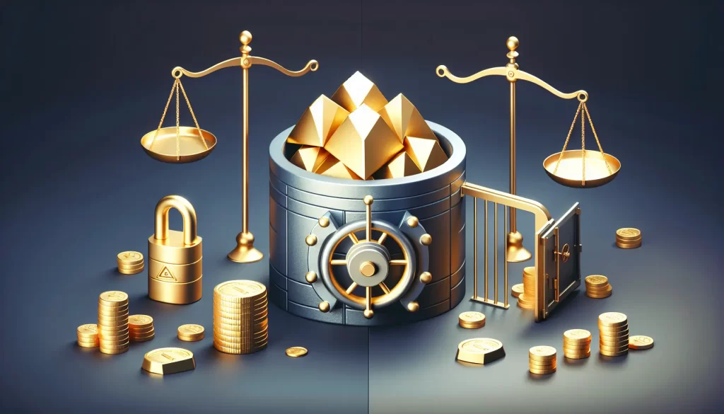 what is the safest gold investment?