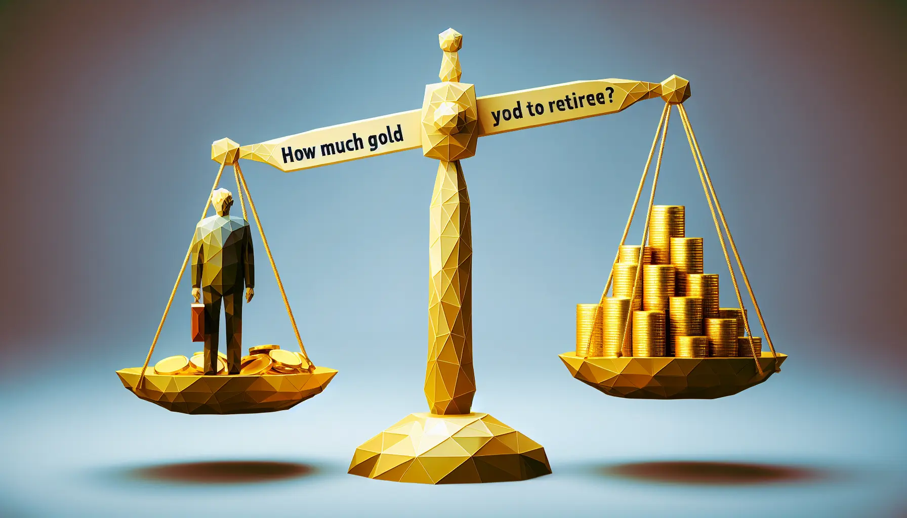 how much gold do you need to retire?