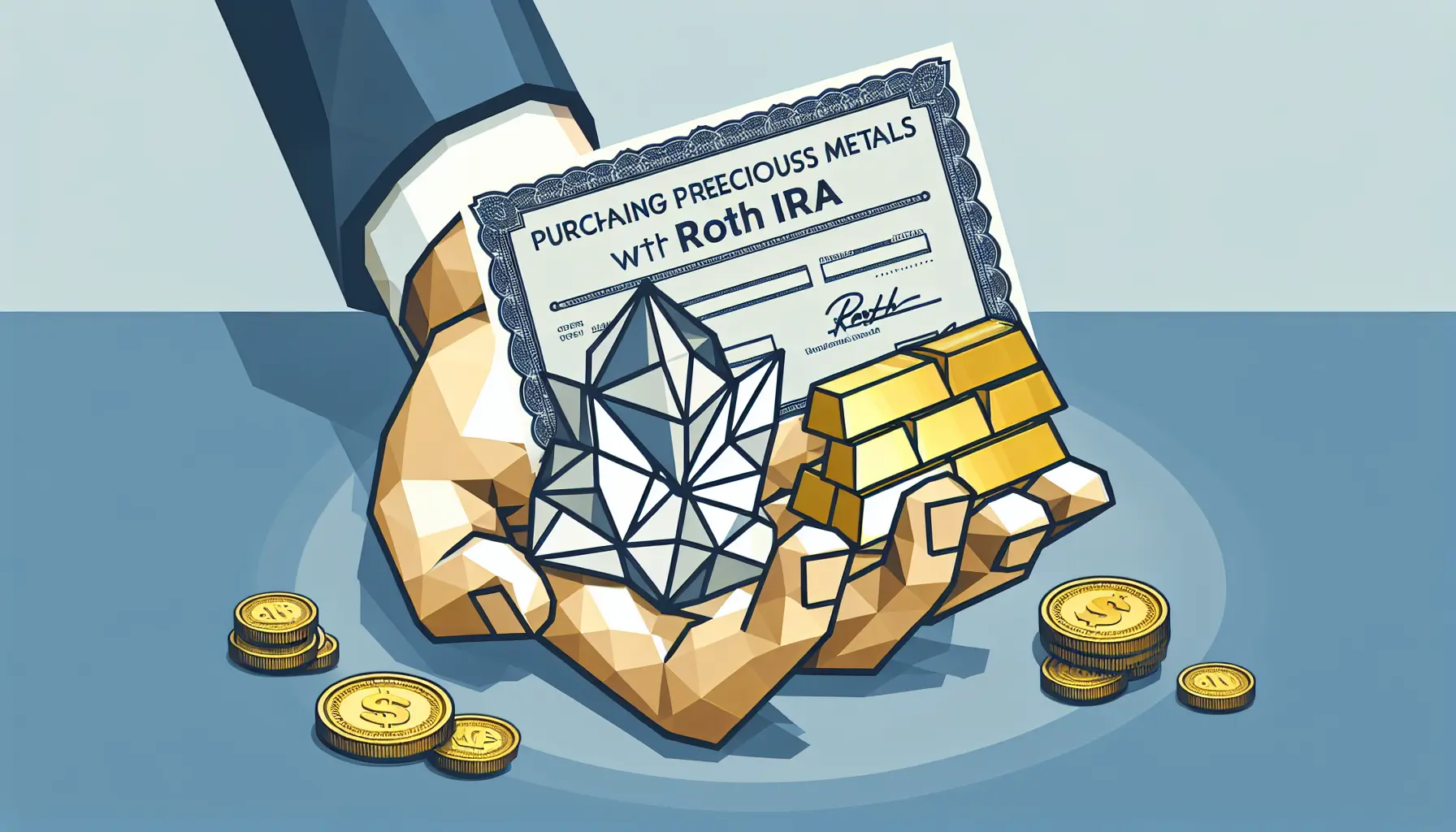 can you buy precious metals with a roth ira?