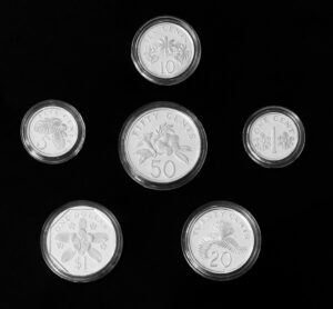 1987 Sterling Silver Proof Coin Set