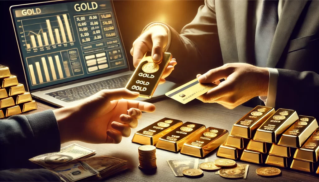 Someone buying American Hartford Gold Products