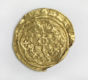 Gold coin of Richard III, 1377-99